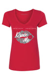 Krave Me Misses V-Neck Tees