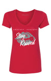 Stay Kraved Misses V-Neck Tees