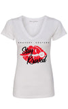 Stay Kraved Misses V-Neck Tees