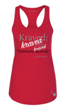 Kraved Definition Racerback Tank Tops