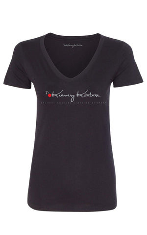 Kravery Kouture Signature V-Neck Tees