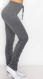 Grey Rouched Legging